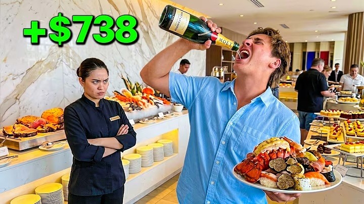 Eating at the Most Expensive Buffet in the World (+$738)