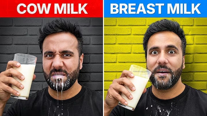 Cow Milk vs Breast Milk - Experiment
