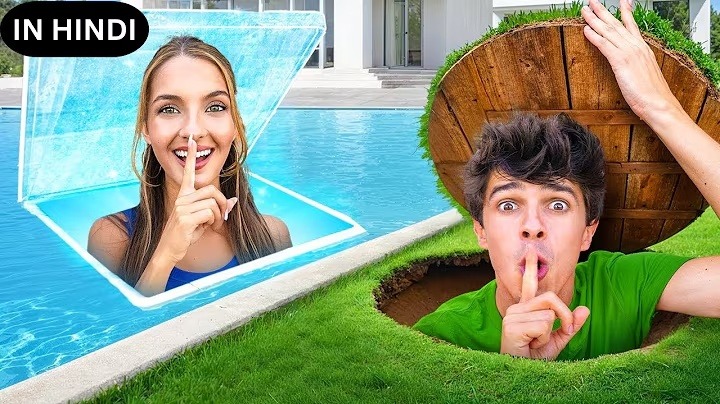 Building a Secret Pool Hatch vs Ground Bunker Escape